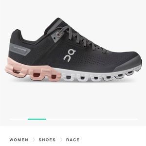 On Running Cloudflow Rock Rose Womens Running Shoes Size 7.5